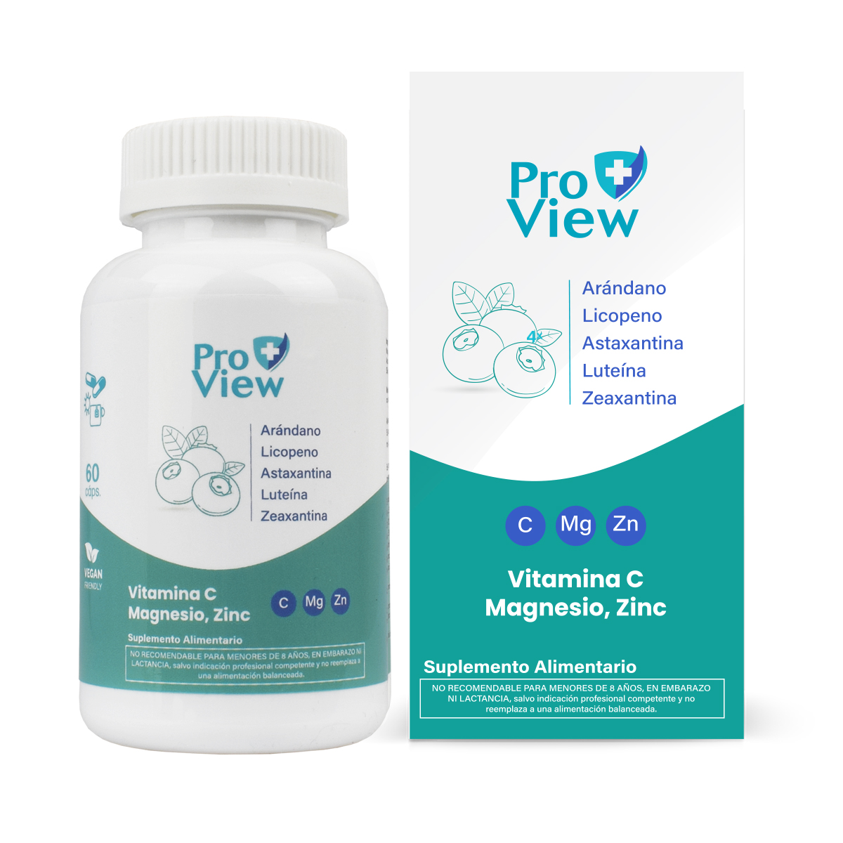 Pro View / Astaxantina / Luteína / Zeaxantina / Licopeno