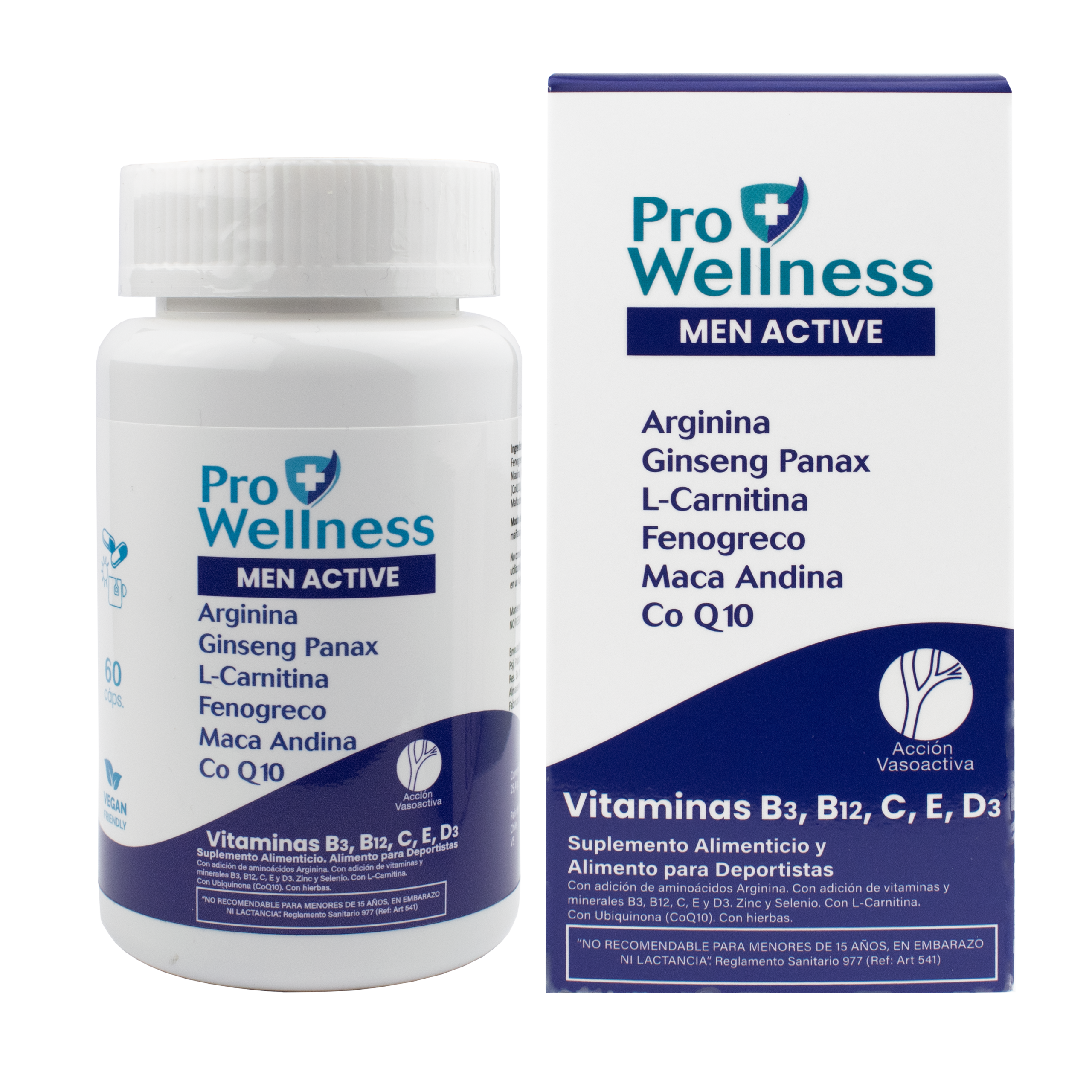 Pro Wellness Men Active / Potenciador masculino