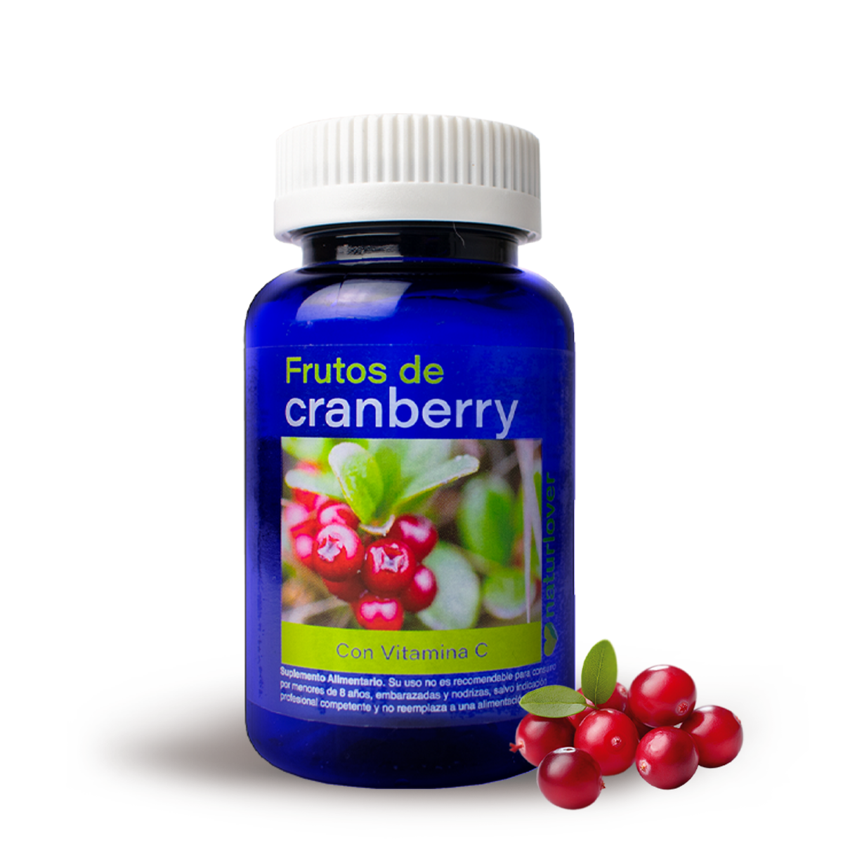 Cápsulas Frutos de Cranberry + Vitamina C