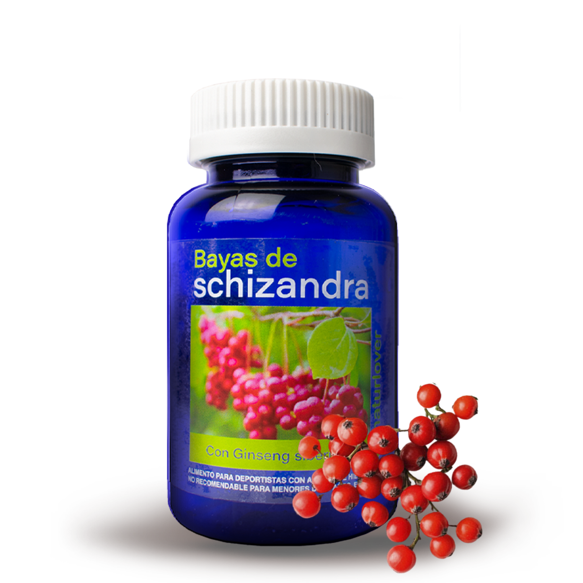 Cápsulas de Bayas de Schizandra + Ginseng Siberiano