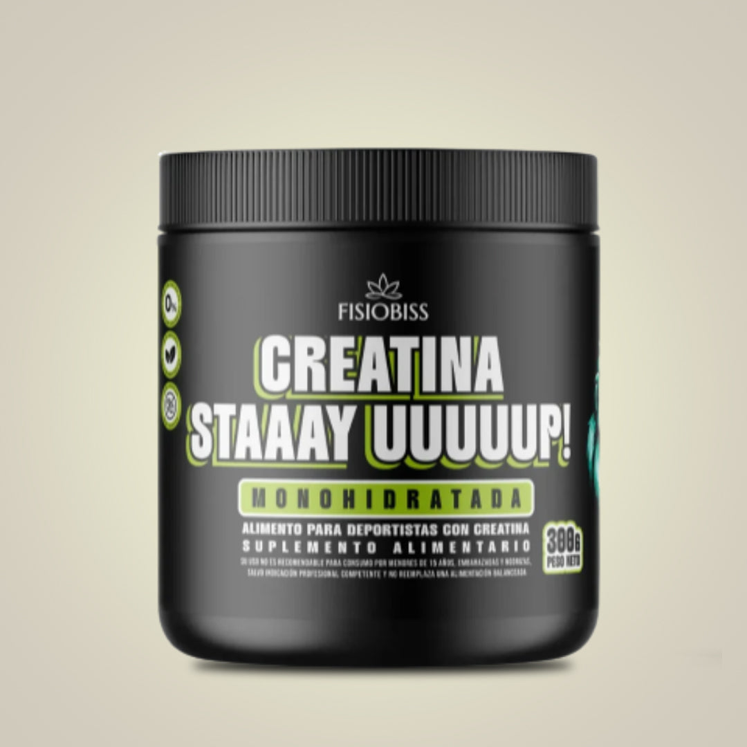 Creatina Stay Up Fisiobiss 300 g – Creatina monohidratada en polvo