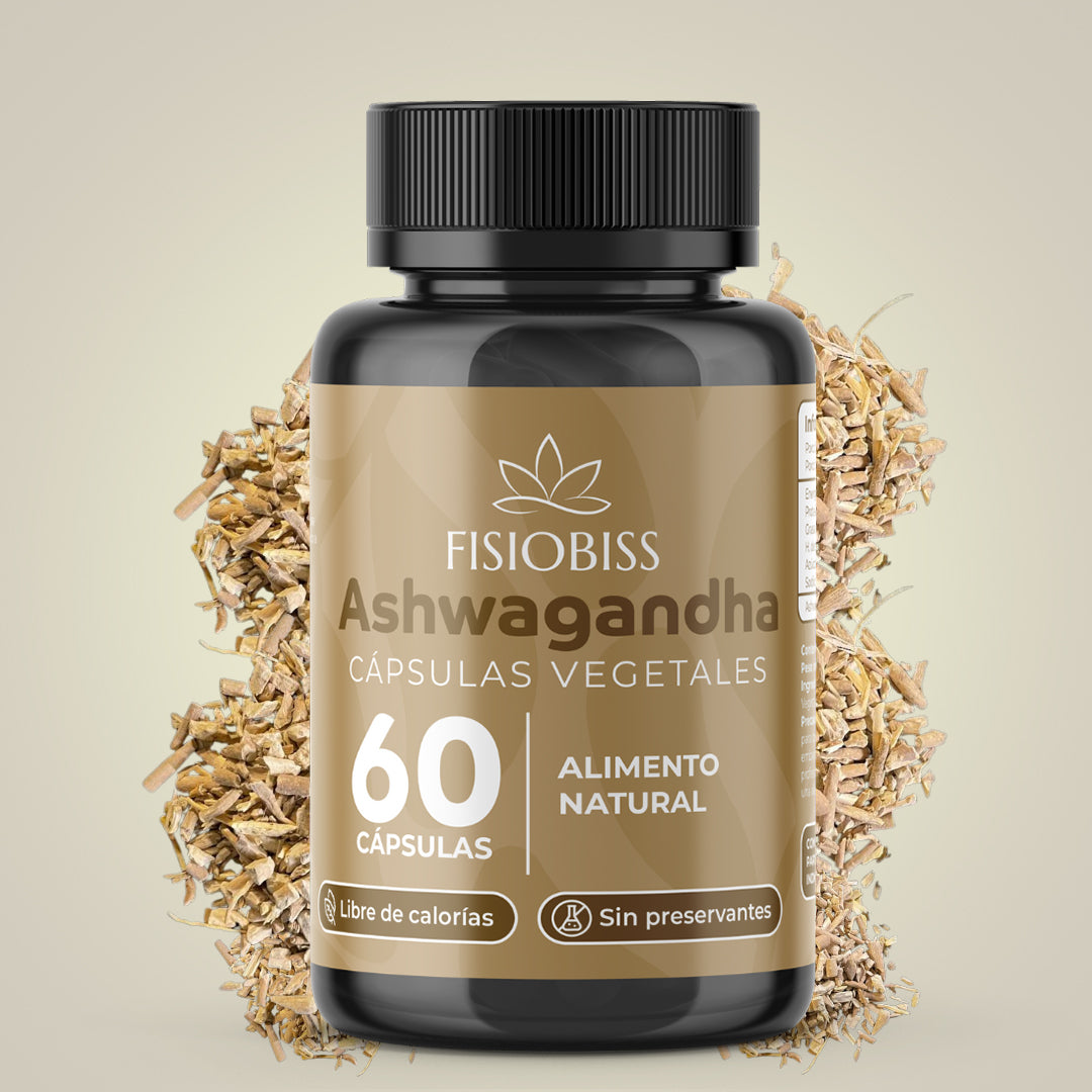 Ashwagandha Fisiobiss 500 mg | 60 cápsulas vegetales
