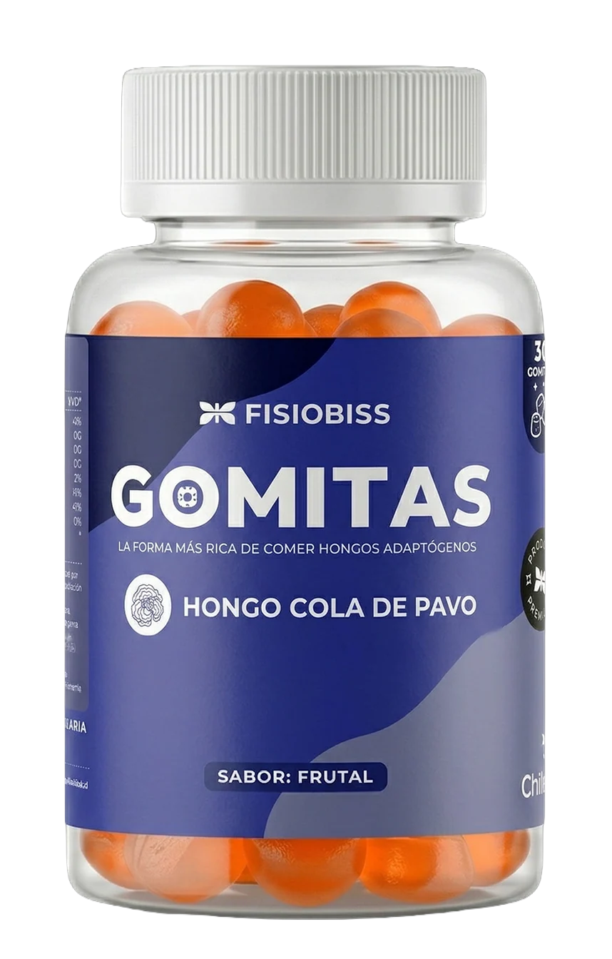 Gomitas de Cola de Pavo Fisiobiss | 30 unidades